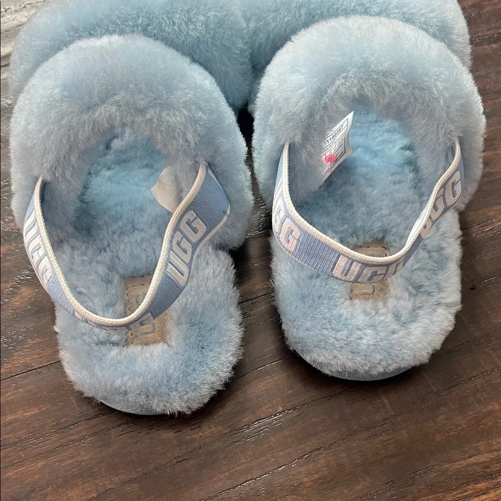 UGG Kids Slippers in Light Blue